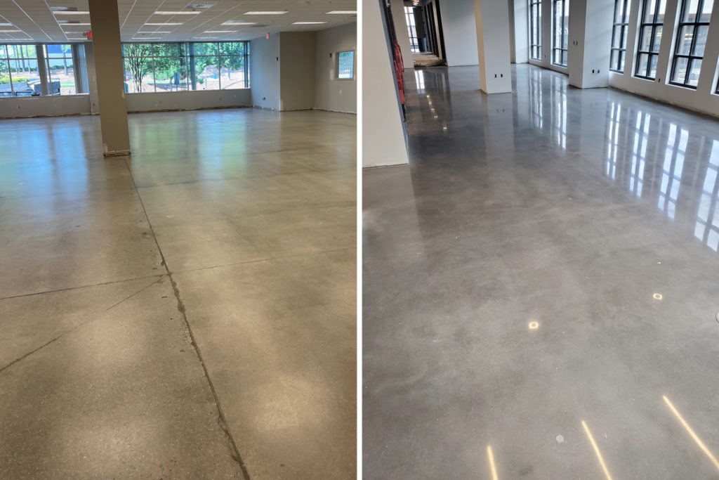 Advanced Concrete Coatings Stained vs Polished Concrete