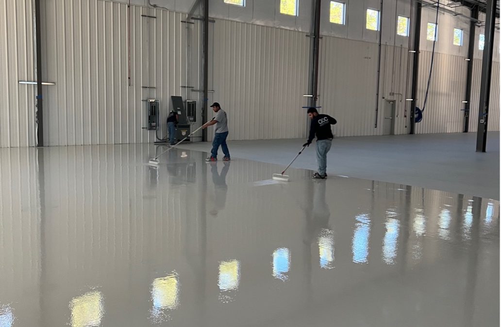 Case Study: Water-Based Epoxy System In Large Local Manufacturing Facility